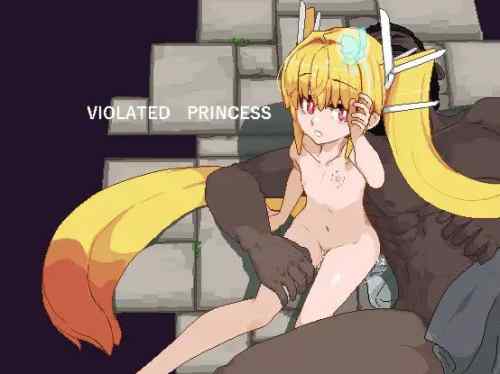 【Violated Princess】ネタバレ感想 貧乳貴族少女の大ボリューム陵辱ドットエロRPG